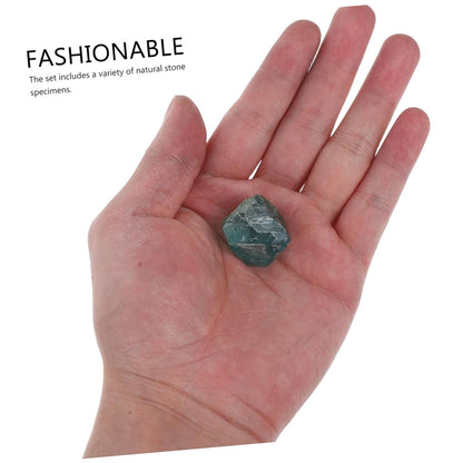 Veemoon Rock and Mineral Collection Kit for Boy Girl Geology Specimens Education and Classroom Use Includes Mica More for Rock Identification Learning Activities
