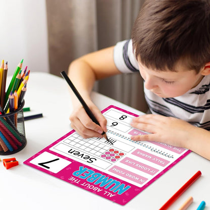 Numbers 0-29 Bulletin Board Set Classroom Decorations Number Line Whiteboards Cards Back to School Wall Decals Numbers 0-29 Math Posters for Learning to Count Elementary School Math Classroom Decor