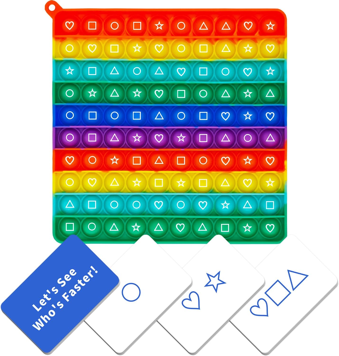 12x12 Multiplication Chart Pop Toy Board, Math Games for Kids, Educational Math Manipulatives, Classroom Learning Supplies, Stress Relief Fidget Toy for Kids & Adults with Anxiety