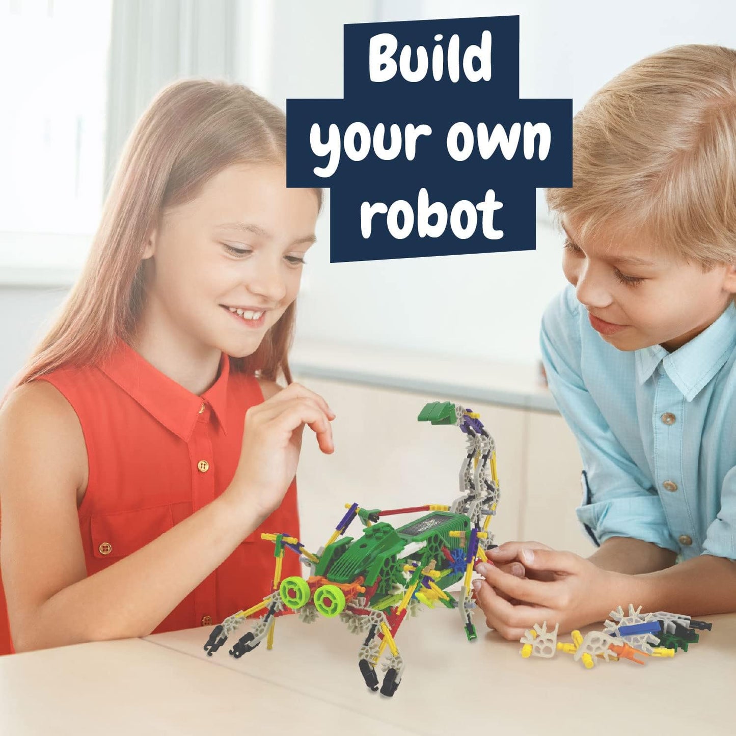Science4you Robotics Betabot - Stem Robotics Kit for Kids 8-12+, 126 Pieces Included, Robot Building Kit for Kids, Robot Toys, Game, Gift for Boys and Girls Ages 8 9 10 11 12+
