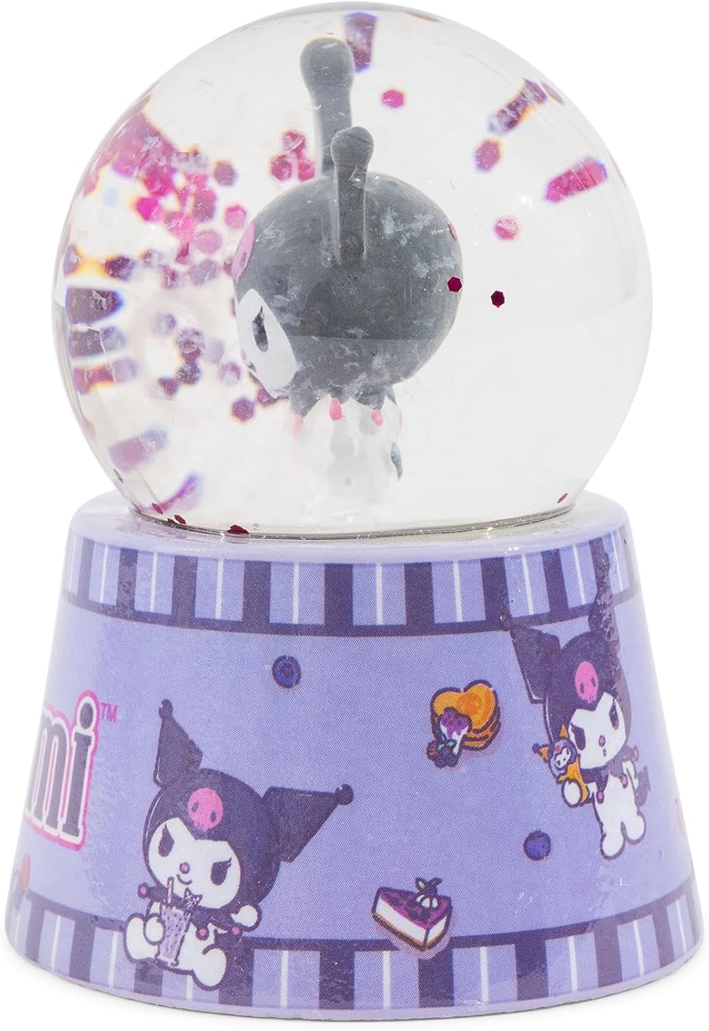 Silver Buffalo Disney Mickey and Friends Mini Light Up Snow Globe│Minnie Mouse│3.8 Inches Tall, 45mm (Small)