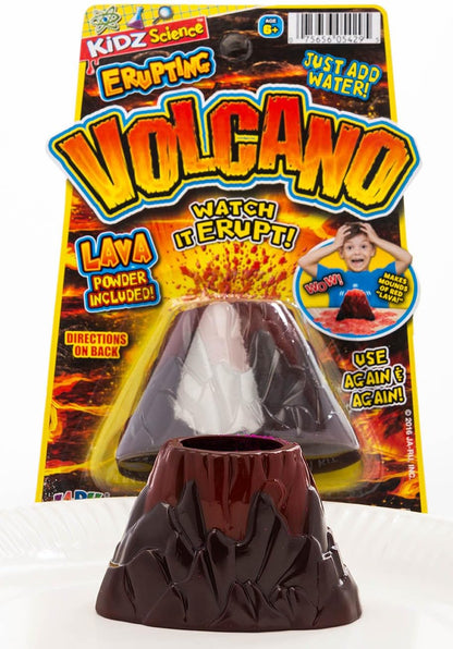 2Chill Small Erupting Volcano Toy (6 Pack) Kids Volcano Science Kit, Educational STEM Toy, Science Experiment Set, Classroom Prizes & Birthday Party Favors. 5429-6