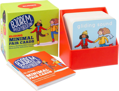 Bjorem Speech Minimal Pairs Stopping: Speech Therapy Cards for Children - Improve Articulation and Phonemic Awareness | Educational Materials | Speech Materials