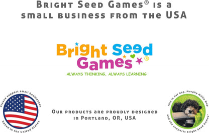 Bright Seed Sight Words Bingo Game for Kindergarten, Learn to Read Sight Word Cards, Word Games for Kids Ages 4-8, Bingo Sight Words Level 3&4, Laminated for Easy Clean