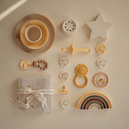 mushie Dinnerware Cups For Kids | Made in Denmark, Set of 2 (Ivory) - Colors A