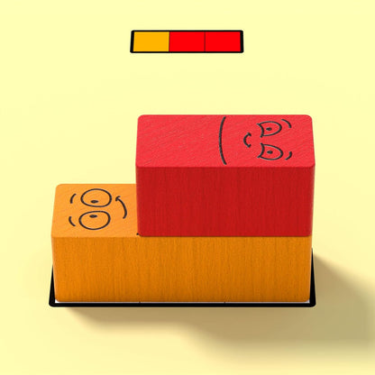 HABA Logic! Games: Happy Worms - Solo Brain Teaser Puzzling Game