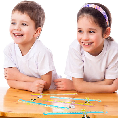 12 Pieces Number Lines for Students Positive Slide and Learn Integers Number Lines 21 x 3 Inch Numbers Line Focuses on Numbers 0 to 30 for Home Kindergarten School Classroom Wall