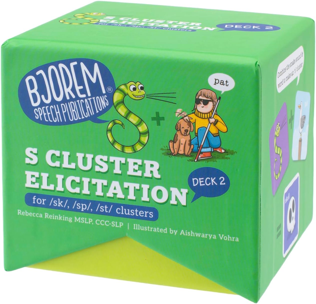 Bjorem Speech® S Cluster Elicitation for Teaching S Blends or Clusters to Children in Speech Therapy