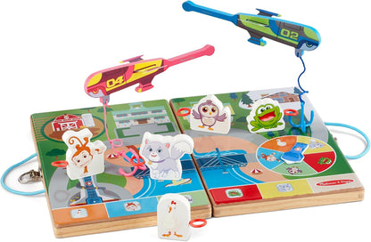 Melissa & Doug PAW Patrol Wooden See & Spell Pup Pad Game - FSC Certified