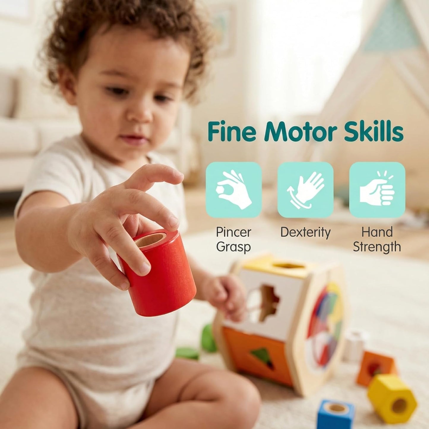 Hape Wooden Wonder Shape Sorter