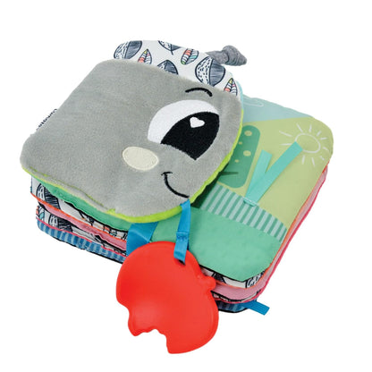 Lamaze Fun with Colors Soft Baby Book - High Contrast Baby Book with Crinkly Cloth Pages - Sensory Books for Babies Ages 6 Months and Up