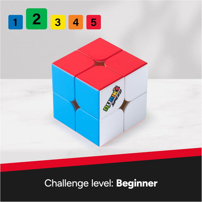 Rubik’s Cube, 3x3 Magnetic Speed Cube for Super Fast Solves, Twisting Fidget Toy, Challenging Brain Teaser & Sensory Puzzle for Adults, Teens, & Kids, for Ages 8 & Up