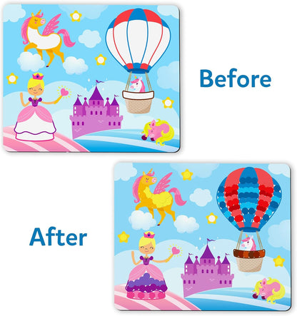Skillmatics Dot It Sticker Art - Disney Princess, Mess-Free Fun for Kids, 500+ Stickers, Craft Kits, DIY Scrapbooking Activity, Gifts for Girls & Boys Ages 3, 4, 5, 6, 7