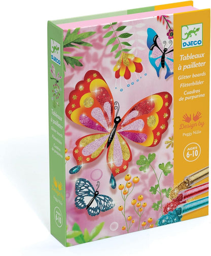 DJECO Butterflies Glitter Craft Kit