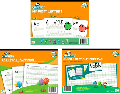 Dry Erase Number & Alphabet Flashcards for Kids Ages 3-5, 10 Numbers & 26 Visual ABC Flash Cards, Homeschool Learning Supplies, Summer School & After School Teaching Supplies for Handwriting Practice