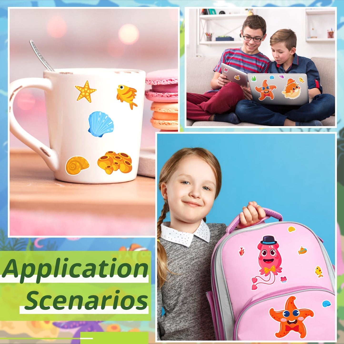 24-Sheet Make Your Own Science Sticker Kit | Microscope, DNA & Scientist Designs - Reusable Educational Decor for Classrooms & Kids Rooms