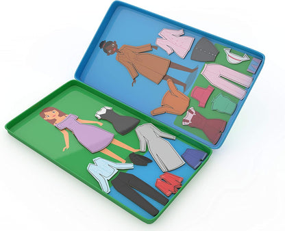The Purple Cow Magnetic Game Box for kids and adults, Jet Setter