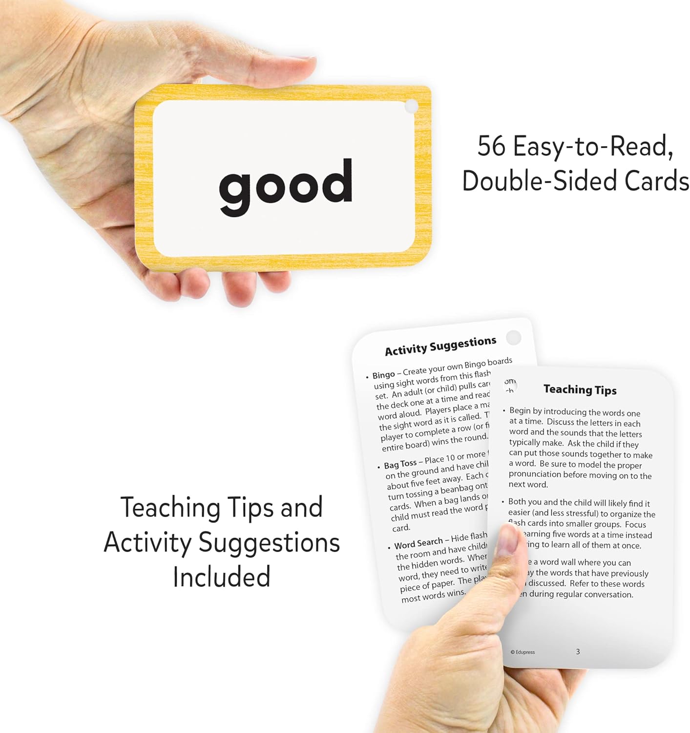 Teacher Created Resources Sight Words Flash Cards - 4 Letter Words (EP62040
