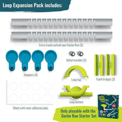 Gecko Run: Marble Run Snake Expansion Pack