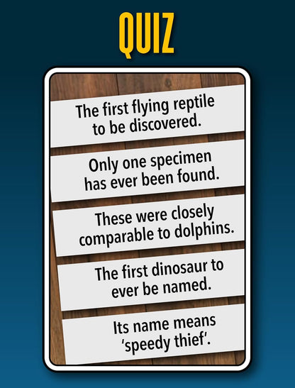 SMART CARDS DINOSAURS Card Game - Matching Pairs, Snap, Trumps, Rummy, Happy Families (7 Games To Play) | Travel Game, Gift, Stocking Stuffer | for Adults, Kids, Boys, Girls | Age 5+, 1-8 Players