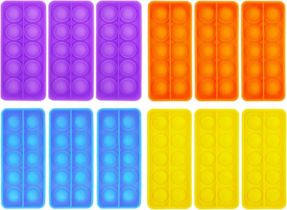 Ten Frame Popper, Math Fidget Sensory Counting Toys, Educational Toy for Kids Classroom Group Learning Activities(Pack of 12)