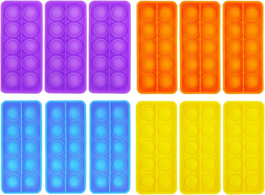 Ten Frame Popper, Math Fidget Sensory Counting Toys, Educational Toy for Kids Classroom Group Learning Activities(Pack of 12)