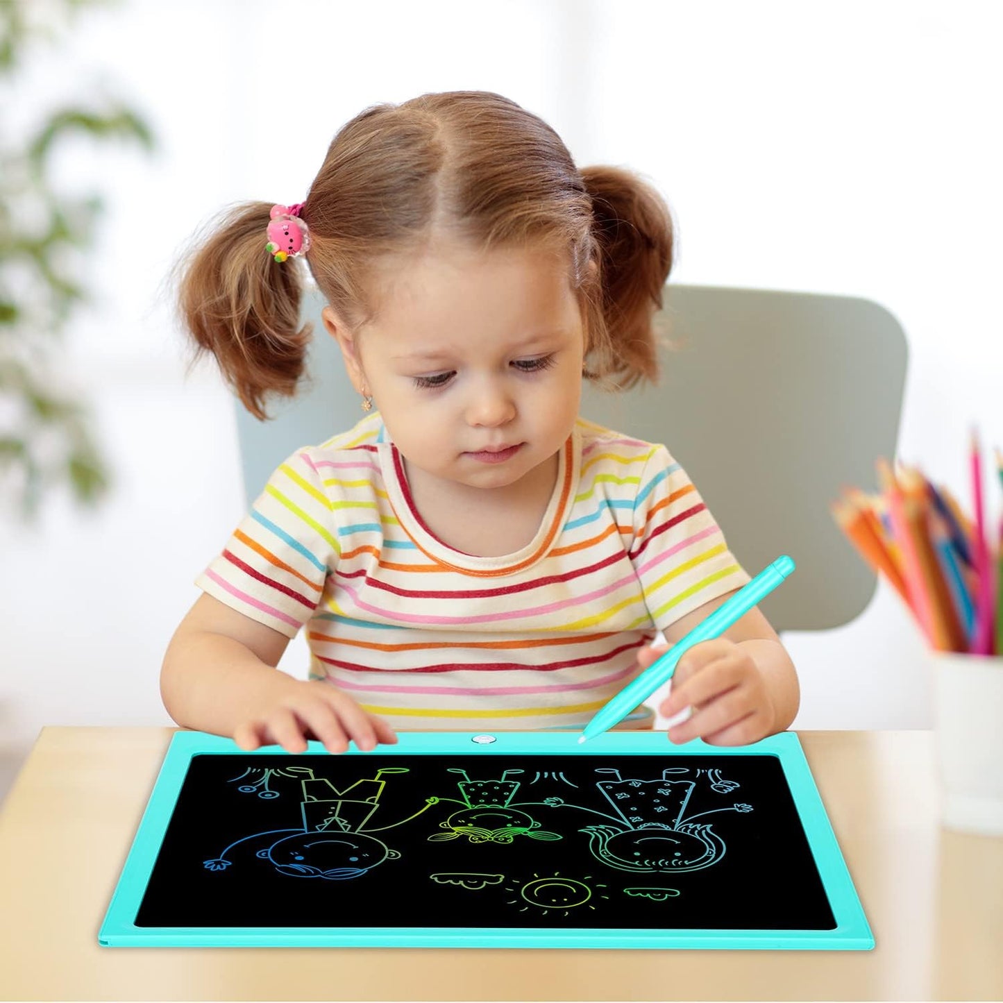 2 Pack LCD Writing Tablet for Kids Doodle Board 10 Inch, Electronic Drawing Tablet Drawing Pads, LEYAOYAO Drawing Board Learning Educational Toddler Toy - Gift for 3-6 Years Old Boys Girls