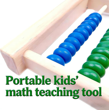 Miniature Counting Frame,5 Rows,Learning Mathematics Abacus