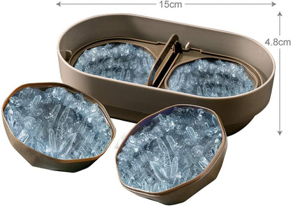 4M Glow Crystal Growing Kit - Grow a DIY Crystal Experiment Specimen, A Great Educational STEM Toys Crystal Making Gift for Kids & Teens, Boys & Girls