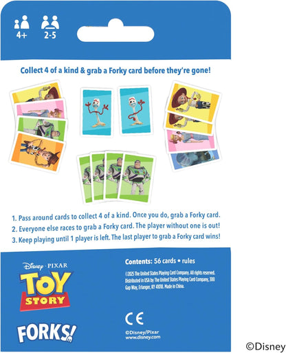 Bicycle Disney and Pixar 3-in-1 Card Games, Old Maid, Go Fish & Memory, Featuring Toy Story, Finding Nemo & Inside Out Characters, Kids Card Games Ages 4+, Family Games for 2-6 Players