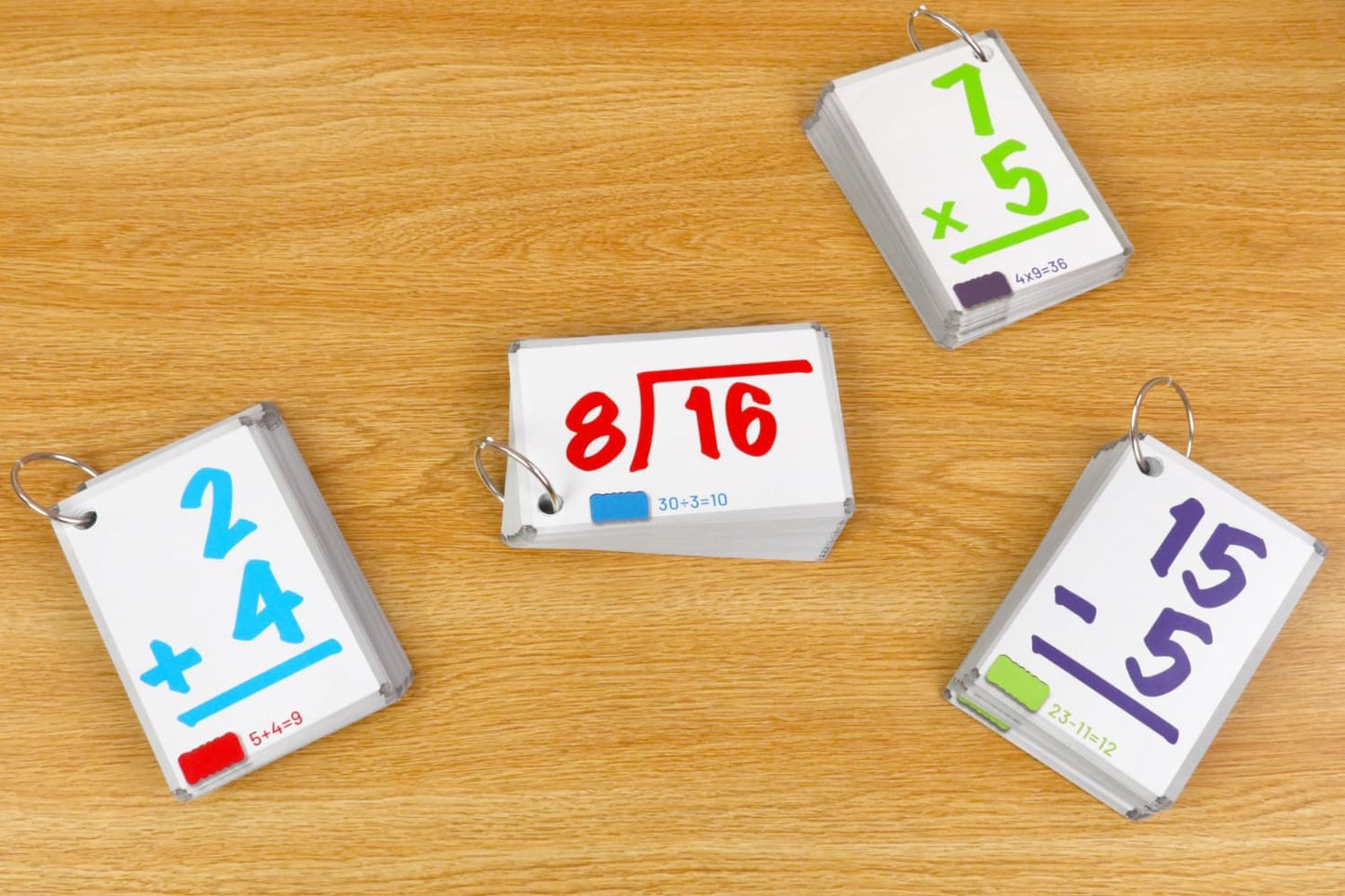 Regal Games Math Flash Cards for Multiplication & Division - 1st, 2nd, 3rd Grade & More - Flash Cards Math for Kids (112 Cards - 2 Packs)