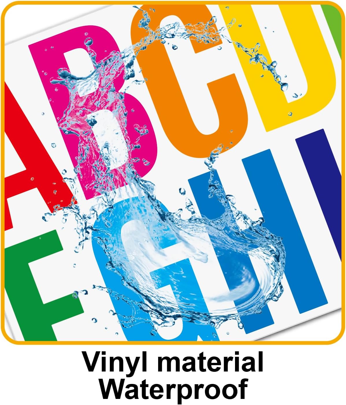 480 Pcs Waterproof 3" Vinyl Alphabet & Number Stickers - Self-Adhesive for Mailboxes, Windows, Doors, Signs, Vehicles & More, Black