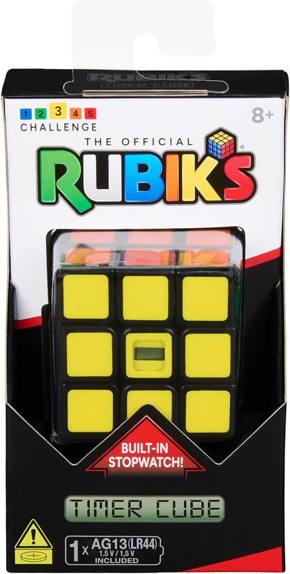 Rubik’s Cube, 3x3 Magnetic Speed Cube for Super Fast Solves, Twisting Fidget Toy, Challenging Brain Teaser & Sensory Puzzle for Adults, Teens, & Kids, for Ages 8 & Up