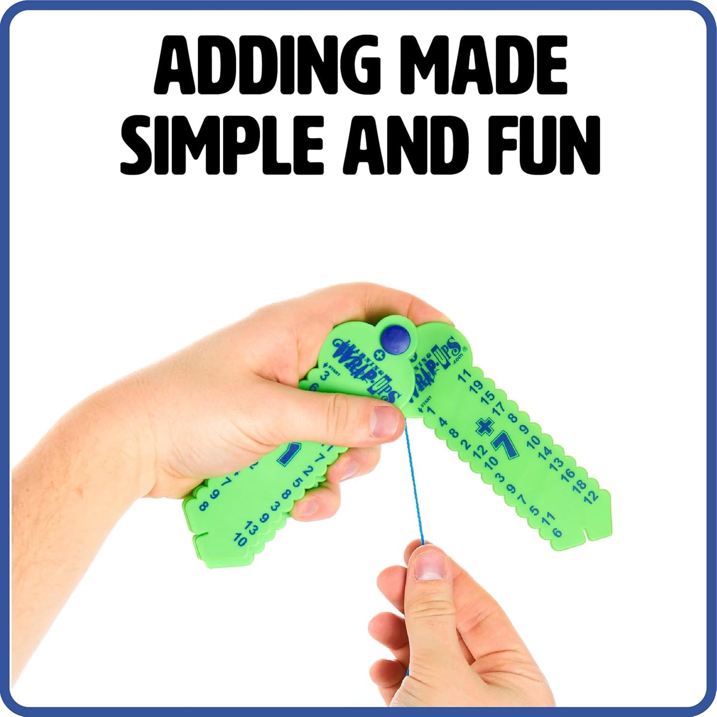 Learning Wrap-Ups Multiplication Keys - Self Correcting Math Tool for Kids Grade Level 2-6