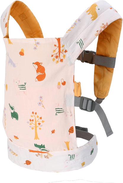 Miracle Baby Doll Carrier for Kids, Front and Back Baby Doll Accessories Backpack Kid Toddlers Play Toy Baby Carriers with Adjustable Straps for Little Girls