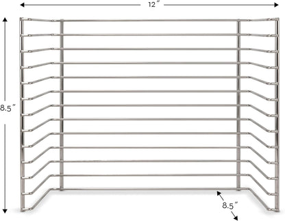 Melissa & Doug Puzzle Storage Rack - Wire Rack Holds 12 Puzzles