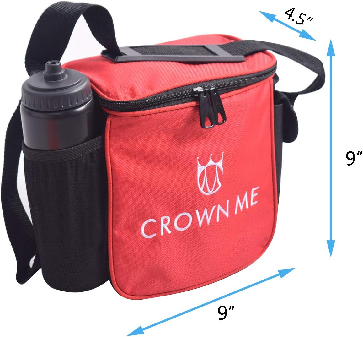 CROWN ME Disc Golf Starter Set,Disc Golf Set with 6 Discs, 1 Marker,1 Towel and Starter Disc Golf Bag Fairway Driver