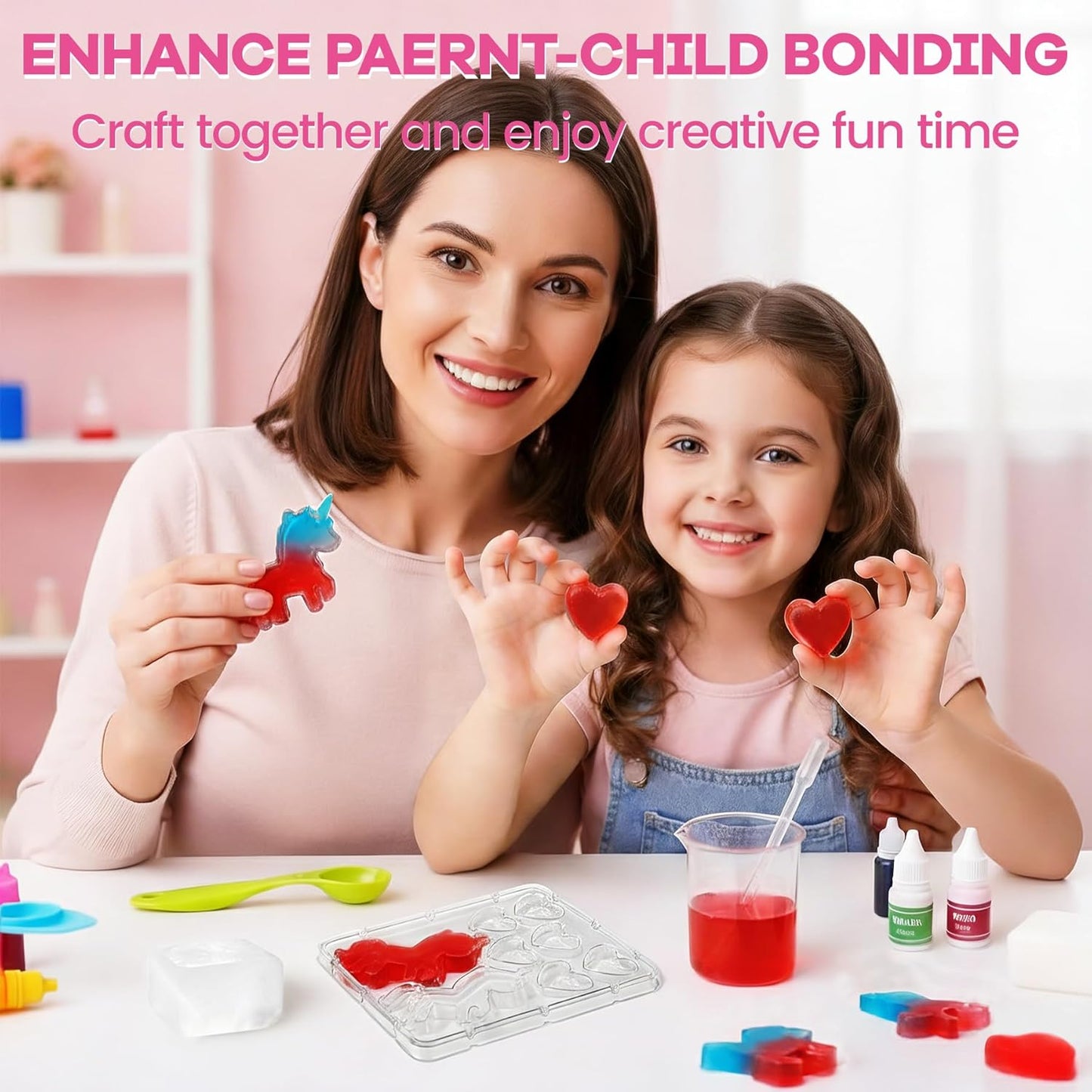 Girls Science Kit for Kids 8-12, 250+ Science Experiments Stem Toy Learning & Educational Projects with Chemistry Set, Crystal Growing, Volcano Science Kit