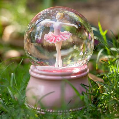 Unicorn Snow Globes for Girls, 100MM Pink Glitter Glass Snowglobe, Christmas Birthday Gifts for Friends, Wife(Pink)