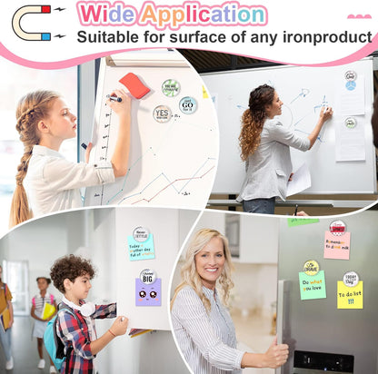 Weewooday 10 Pcs 2026 Inspirational Refrigerator Fridge Magnets Motivational Magnets Bulk Graduation Gift Funny Glass Quote Magnetic Decor for Cabinet Kitchen Whiteboard Locker Office Accessories