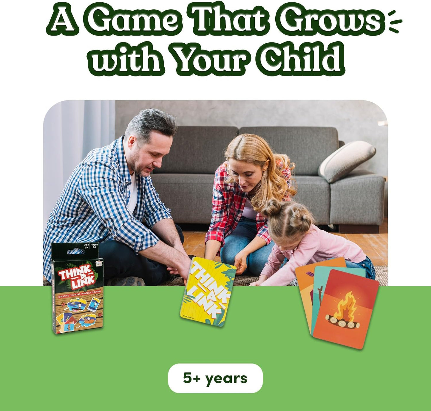 Think A Link Travel Card Game by TrunkWorks | Family Friendly | for Ages 5 and Above | Develops Creative Thinking, Problem Solving, Logic and Reasoning