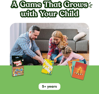 Think A Link Travel Card Game by TrunkWorks | Family Friendly | for Ages 5 and Above | Develops Creative Thinking, Problem Solving, Logic and Reasoning