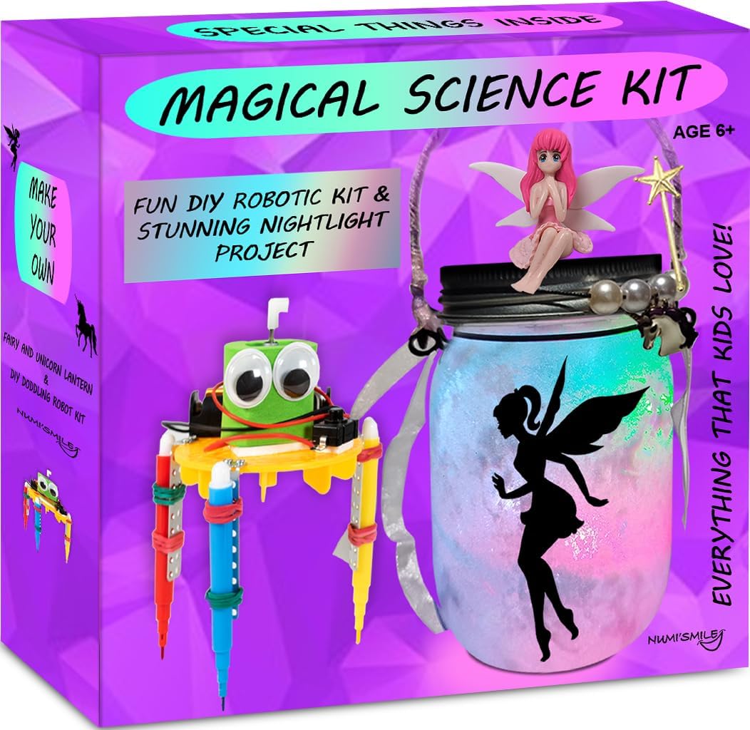 Science Robotics Kit STEM Toys for Boys, DIY Educational Arts and Crafts for Kids, Science Experiments Building Project, Best Birthday for Boys & Girls Age 8 9 10 11 12 Years Old