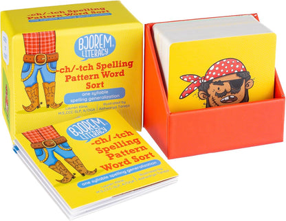 Bjorem Literacy® -ch/-tch Spelling Sort – Teach Spelling Generalizations for/ch/with Sentence Prompts and Rule Breakers