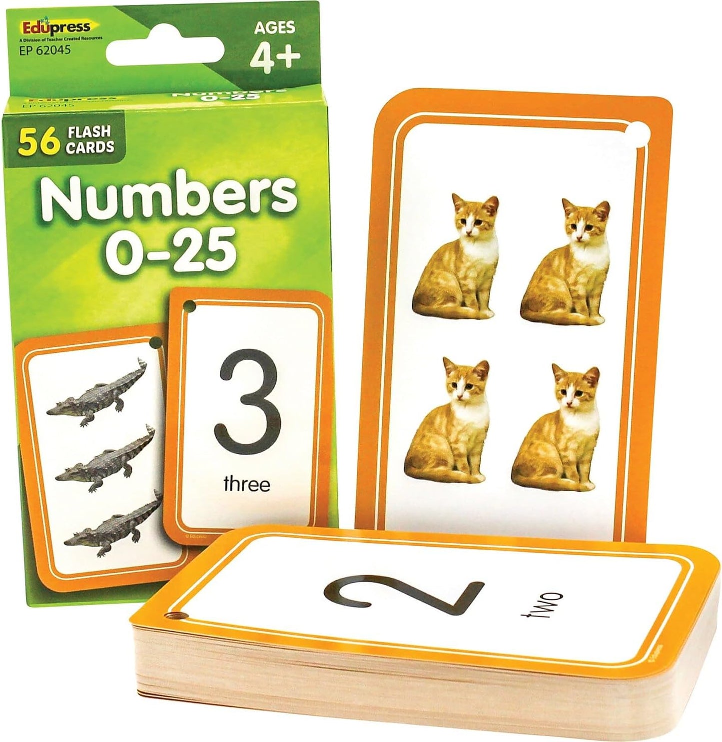 Teacher Created Resources Numbers 0–25 Flash Cards (EP62045)