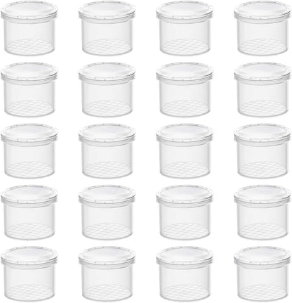 Coopay 20 Pcs Bug Jars Critter Insect Cage Magnifying Insect Box Bug Magnifier Container Catcher Cage, Science Nature Exploration Tools
