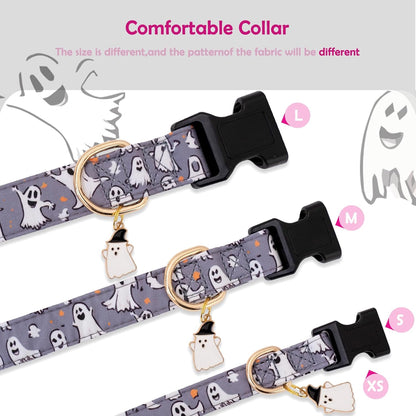 Faygarsle Dog Collar for Small Medium Large Dogs Colorful Puppy Collars for Female Dogs Toy Building Blocks Patterned Pet Collars for Summer Spring Wedding Puppy Girl Dog Collar M