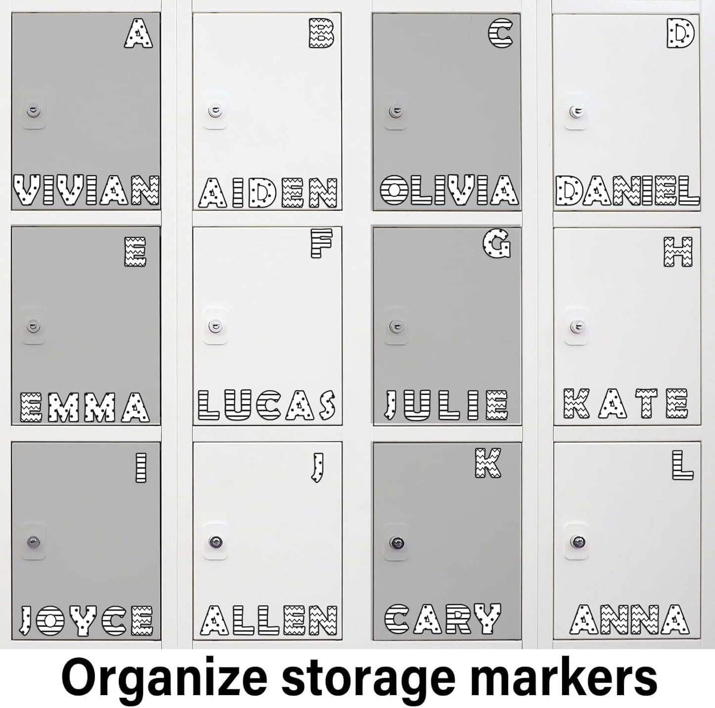 Qyeahkj 103 Pcs Glitter Silver Magnetic Letters - 2'' Alphabet Letters Kit for Classroom, Whiteboard, Fridge, Teachers & Preschool Learning