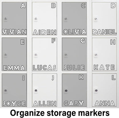 Qyeahkj 103 Pcs Glitter Silver Magnetic Letters - 2'' Alphabet Letters Kit for Classroom, Whiteboard, Fridge, Teachers & Preschool Learning