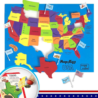Imagimake Mapology Man's Journey to Moon | NASA Mission Apollo 11 | Rocket & Satellite Model Making Set | Space Toys for ages 8-13 | Educational Science Kits for Kids Age 8-12 | Gifts for Boys & Girls